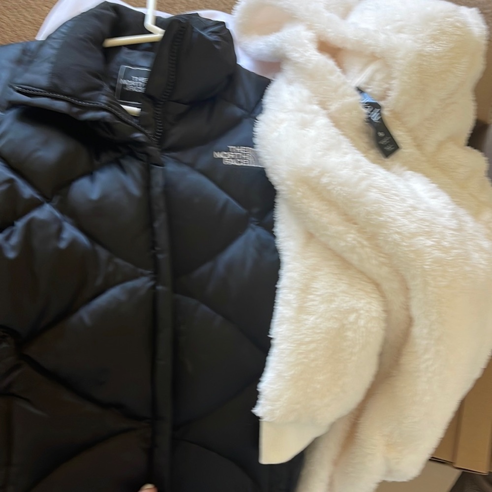 Snow clothes some new with tags, one north face 550